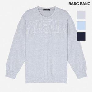 뱅뱅 동백01 전후면 빅레터링 맨투맨 CTK102