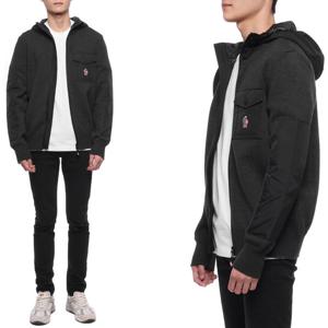 [몽클레어] 23FW 남성 그레노블 로고 후드 재킷 (9B00007 A9462 972 23F)