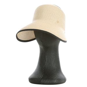 샵앤) 지사 반오픈 여성 뒷밴딩 햇빛차단 자외선 썬캡 모자 KM-WH-0733-아이보리