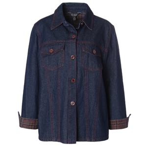 [조순희]레드 스티치 데님 셔츠형 자켓(FMSJ108)