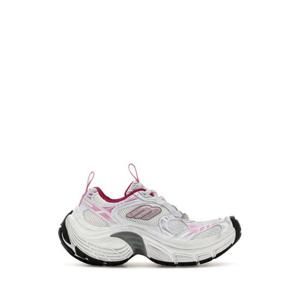 발렌시아가 여성 화이트 러버 로우탑 스니커즈 815853W2MV2 9511