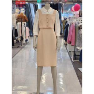 SOUP 세이브존07 블라우스 레이어드 원피스 SB3OPM2