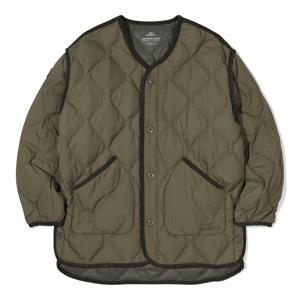 [오닐]여성 헬렌 덕다운 퀼팅 넥리스 점퍼 OWDLN8101-816