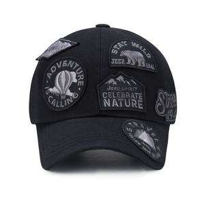 [지프] 남여공용 실루엣 로고 와펜 볼캡 모자 JQ2GCU112