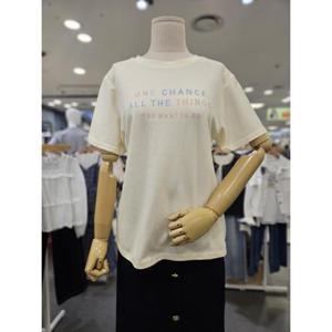 오조크 세이브존01 코튼 레터링 자수 반팔티셔츠 HOTMCTR528