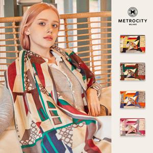 [메트로시티(스카프)]허드 울 롱 스카프 MSFD-3104