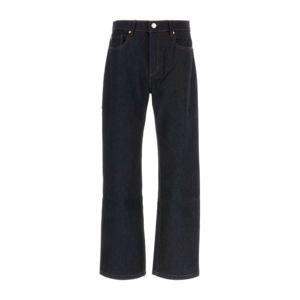 아미 다크 워시 스트레이트 데님 진 UTR500DE0011 402