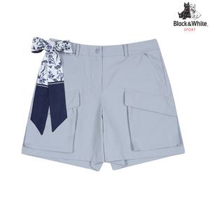 [블랙앤화이트] 여성 아웃포켓 3부 팬츠 5705LZWN_GREY