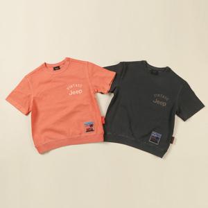 [지프키즈]피그먼트 반팔 맨투맨[120-155]KM2TSU123