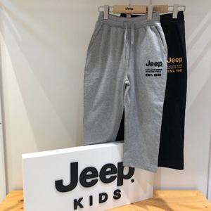 [지프키즈]기본 공용 7부 면 배기팬츠 KM2TPU112GB