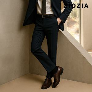 [지오지아] 컴포트핏 데일리 네이비 정장팬츠 (ACD5SP1301_DNV)