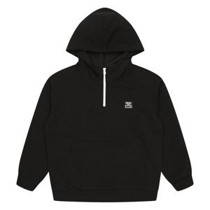 에꼴리에 남아 네오프렌 아노락 후드 티셔츠 23A0701_BK