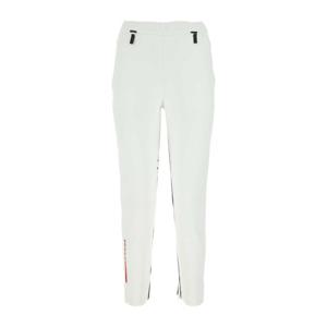 프라다 화이트 슬림 핏 앵클 팬츠 132333S2021YUN F0009