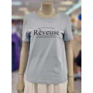 SOUP 여성 영문 레터링 반팔 티셔츠 SB4ST92