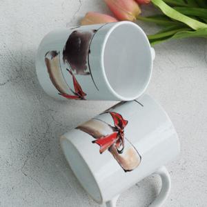 아트박스/꾸밈 if965-디자인머그컵2p-학사모