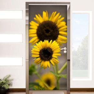 아트박스/꾸밈 il389-나를보는해바라기_현관문시트지