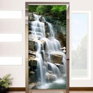 아트박스/꾸밈 af660-시원한산속의폭포_현관문시트지