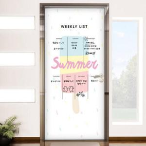 아트박스/꾸밈 cs419-칠판현관문시트지_아이스크림바