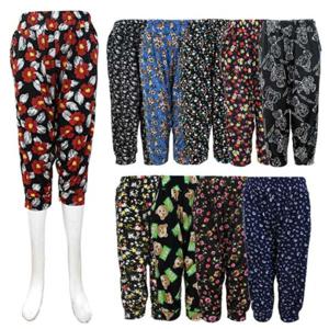 샵앤) 여성 허리밴딩 여름 12패턴 시원한 7부 팬츠 WON-WPT-W688E9A