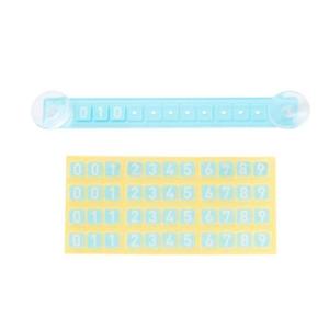 아트박스 아크릴 주차알림판 (하늘색)