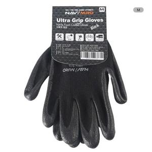 아트박스/오피스큐 NBR 폼 코팅 장갑 Ultra Grip 200BK M NAVI