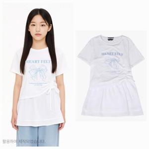 더데이걸 sh06 사선 셔링 레이어드 나시세트 TGRA25511