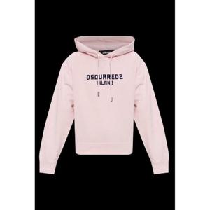 디스퀘어드2 딱 맞는 핏 D2 밀라노 후드 티셔츠 S75GU0597D25015 973 TP942580457