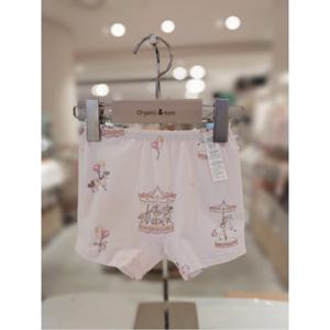 오가닉맘 캐러셀여아드로즈(귀여운사각팬티) (MKFUDW07)