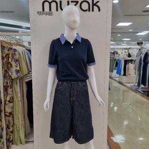 무자크 DP01 불변버뮤다데님 Mp6wpt50