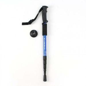 다용도지팡이 액티브 4단 길이조절 등산스틱(블루)
