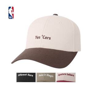 [엔비에이]남녀공용 팀 슬로건 레터링 하드볼캡 사계절모자 N255AP461P