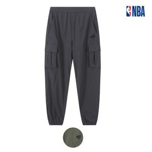 [엔비에이]남여공용 에센셜 우븐 루즈핏 조거팬츠 카고바지 (N253PT010P)