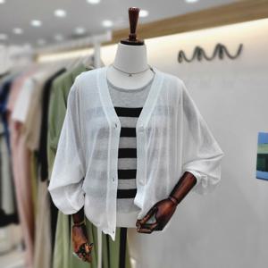 [비지트인뉴욕]썸머 긴팔 니트 가디건 VB5GDA2 o_US