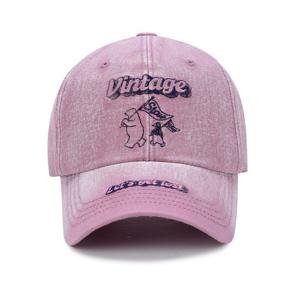 [지프]빈티지 곰 자수볼캡 (JQ2GCU217)