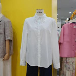 르피타 DP01 레이스테잎단작블라우스 L253UBL959