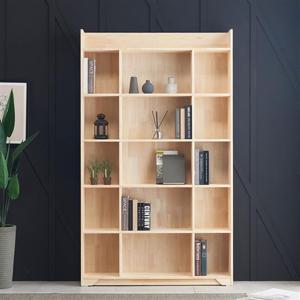 우아미가구 네채잇 원목 6단 책장 1200