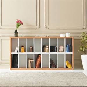 우아미가구 에빈 2단 정리 책꽂이 책장 1600