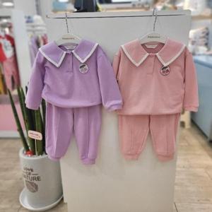 해피랜드 HC09 카라 셋업 상하복 세트 HY5212PA