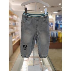 아가방 세이브존03 아가방 디즈니 미키 데님 베기핏팬츠 AT79R122002A