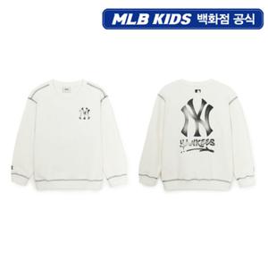 [MLB키즈PG] 스트릿 베이직 로고 아트웍 맨투맨 (7AMTB0654-50IVS)