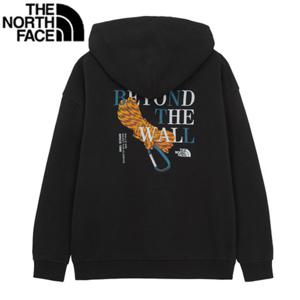 노스페이스 NM5PR55A 남여공용 루즈핏 후드티 카라비너 후디 맨투맨 티셔츠