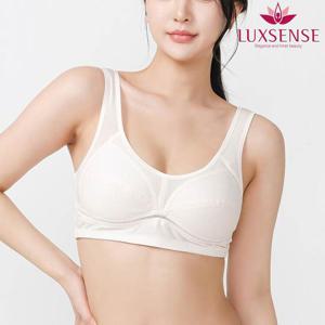 럭센스 여성 국내생산 B컵 인견 노와이어 런닝형 브라탑 LBR1381