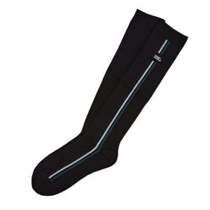 [와이드앵글]여성 CO스트라이프 배색 니삭스 WWU25S05Z1