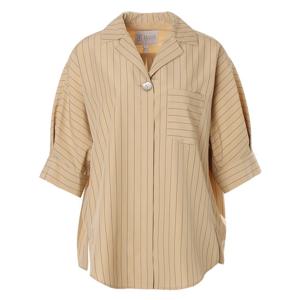 [펠리체조수니]스트라이프 오버핏 블라우스 (FMMB209)
