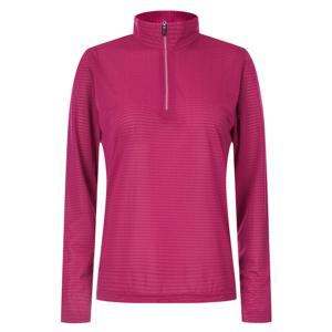 샵앤) 국산 여성 하프 반집업 통기성 좋은 긴팔 등산 티셔츠 IU-WSH-20576-핑크