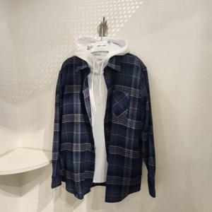 인터크루 HC10 체크 루즈핏 셔츠 남방 ITZ1YC32A