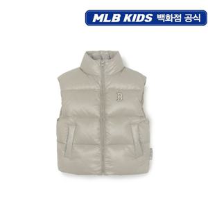 MLB키즈 스트릿 글로시 오버핏 덕다운 베스트 (7ADVB015643BGM)