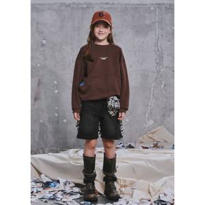 [블루테일][블루테일]블랙 데님 반바지AZH2PT01BK