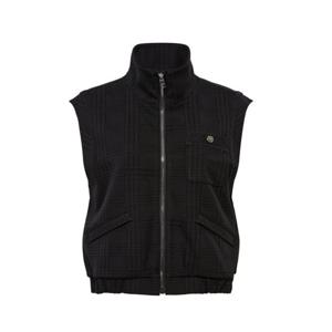 [와이드앵글]여성 CO 엘레강스 자카드 하이넥 베스트 L WWU25671Z1