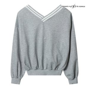 나인식스뉴욕  V넥 밴딩 티셔츠 (NP9TS014M0)